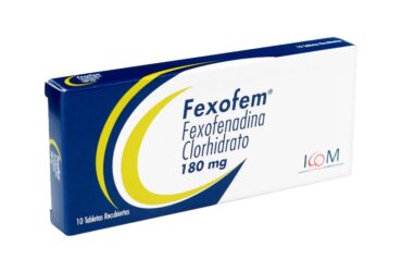 FEXOFEM 180 MG 10 TBS ICOM