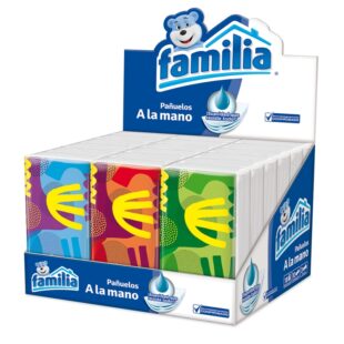 PANUELOS FAMILIA TRI.HOJA BANDEJA 18 UND